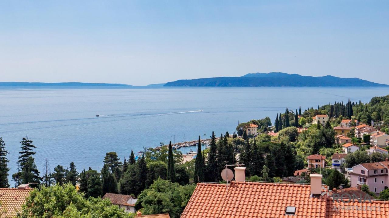 Ičići Rona Spacious Apartment With A Panoramic View מראה חיצוני תמונה