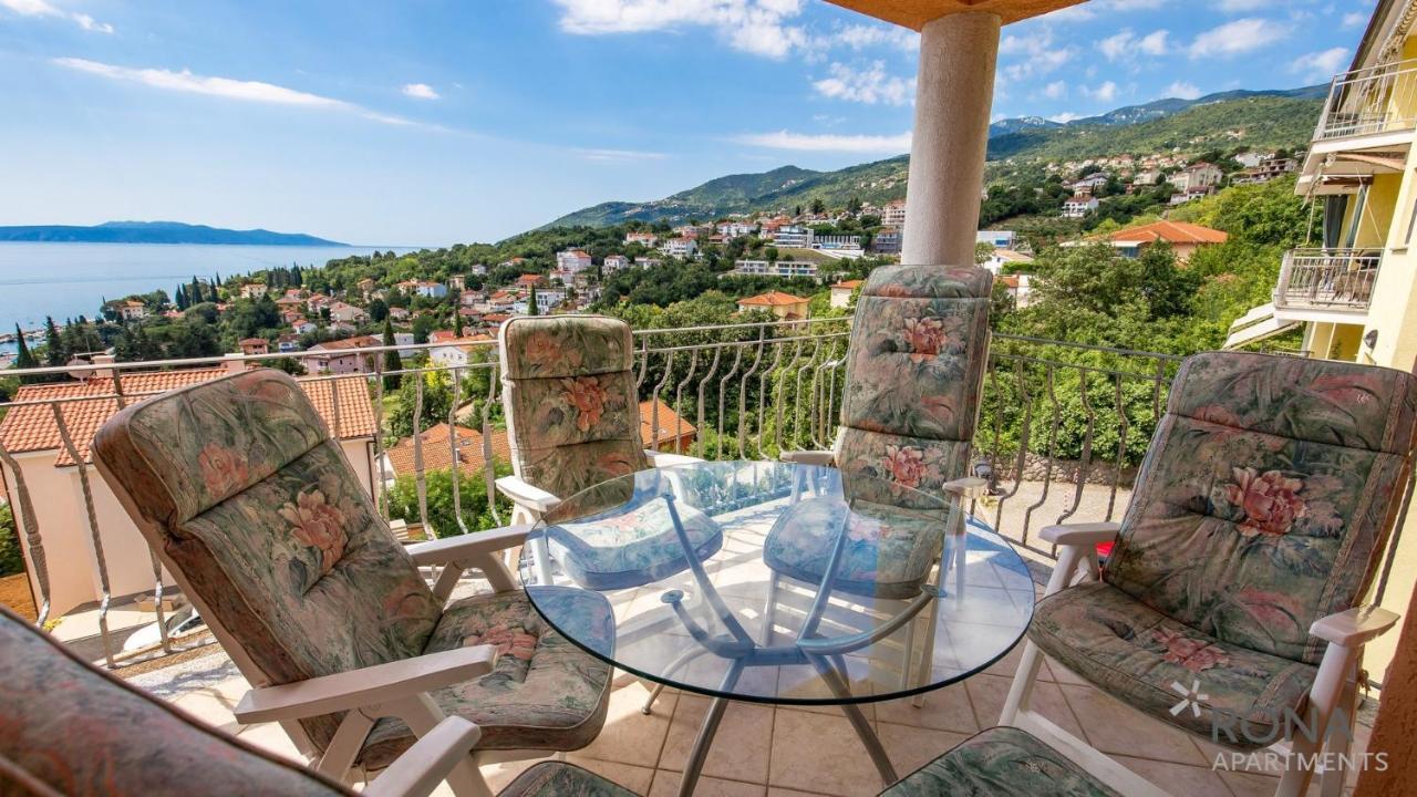 Ičići Rona Spacious Apartment With A Panoramic View מראה חיצוני תמונה