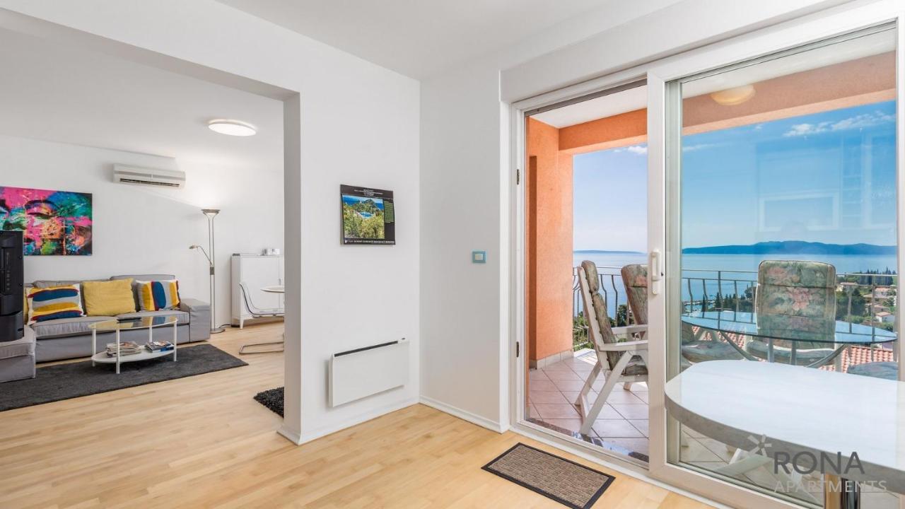Ičići Rona Spacious Apartment With A Panoramic View מראה חיצוני תמונה