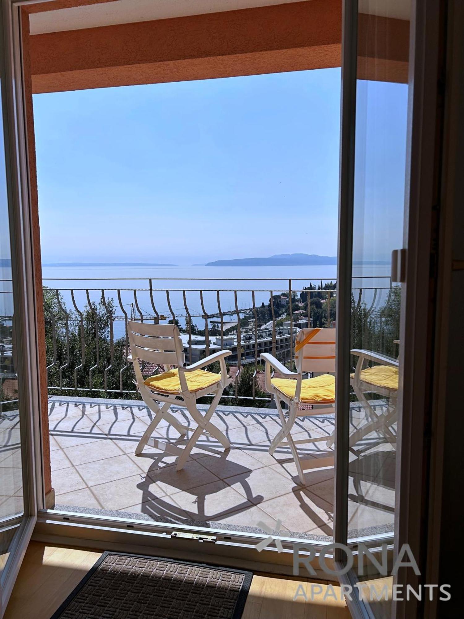 Ičići Rona Spacious Apartment With A Panoramic View מראה חיצוני תמונה